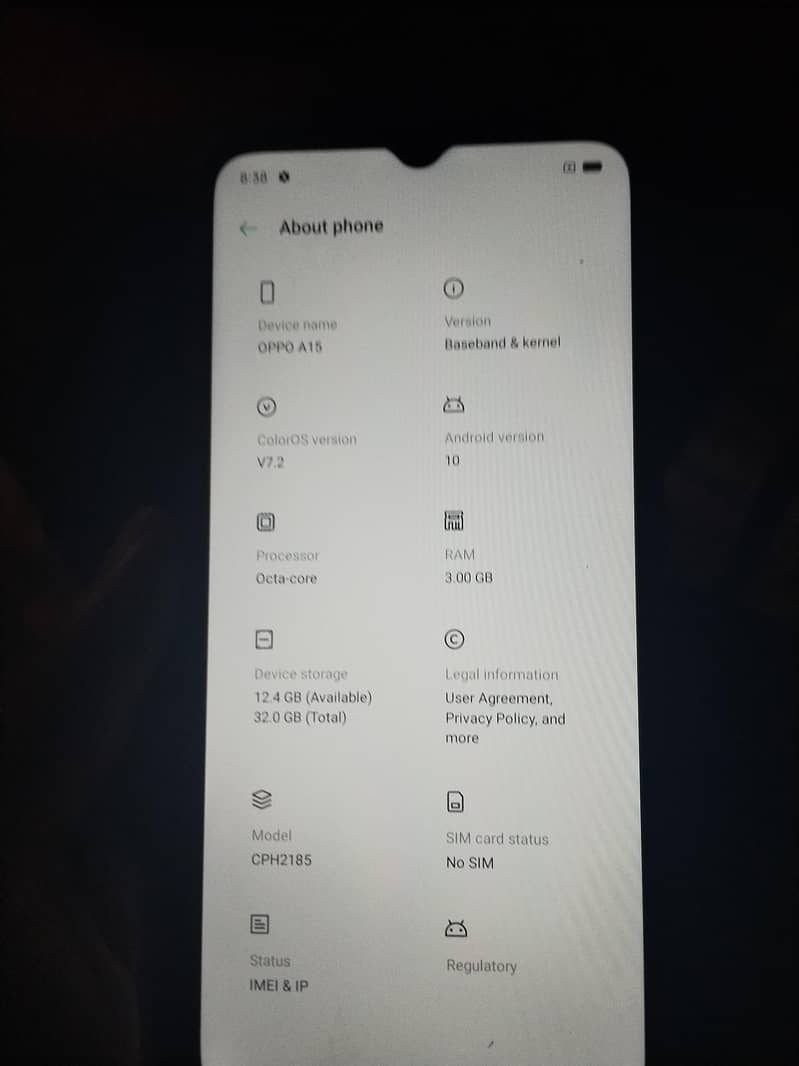 OPPO A15 3
