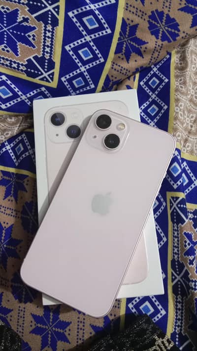 Apple iPhone 13 pink color original with box