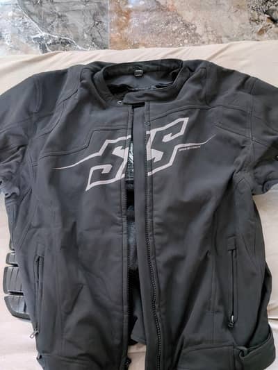 Black Motorcycle Riding Jacket – Protective Biker Jacket