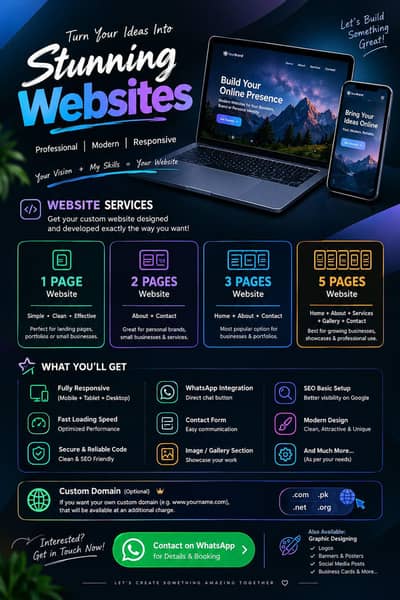 Website designing service