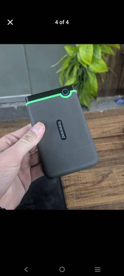 2TB Transcend 25M3 STOREJET Portable External Hard Drive