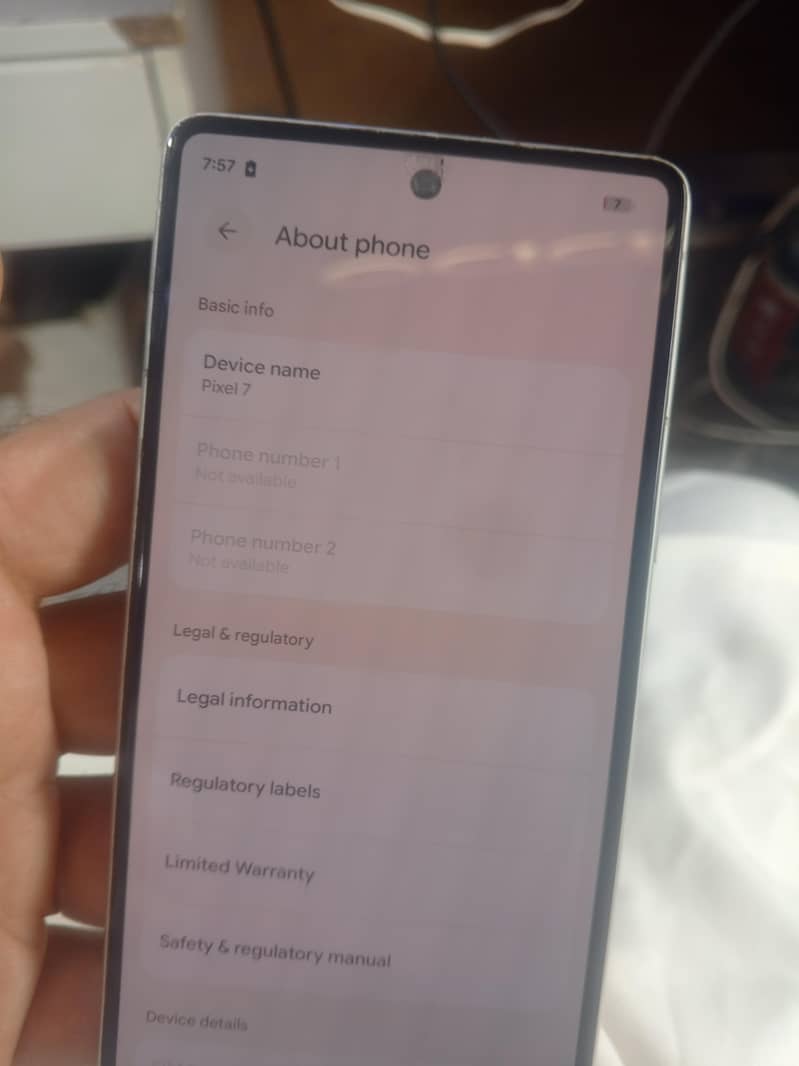 Google Pixel 7 6