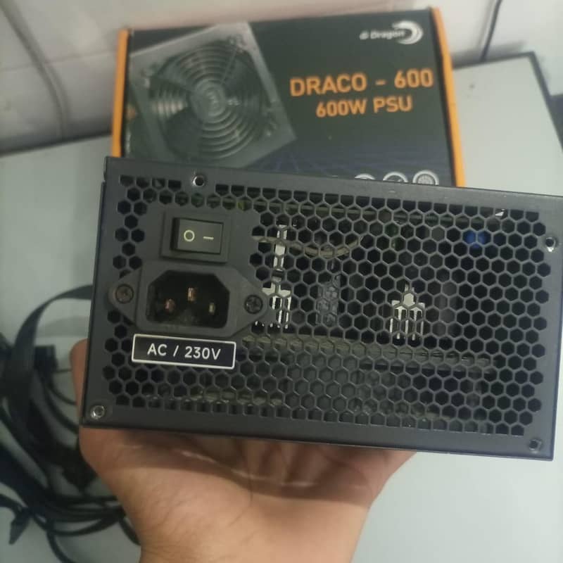 Dragon E Draco 600w PSU 8