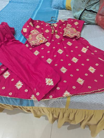 lawn kids suit age 6 to 7 years and 8 to 9 years girl old.