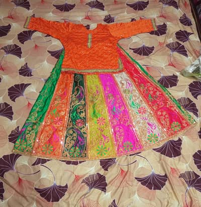 lehenga kurti hai large size ki only one time use Hui hai 03257705566