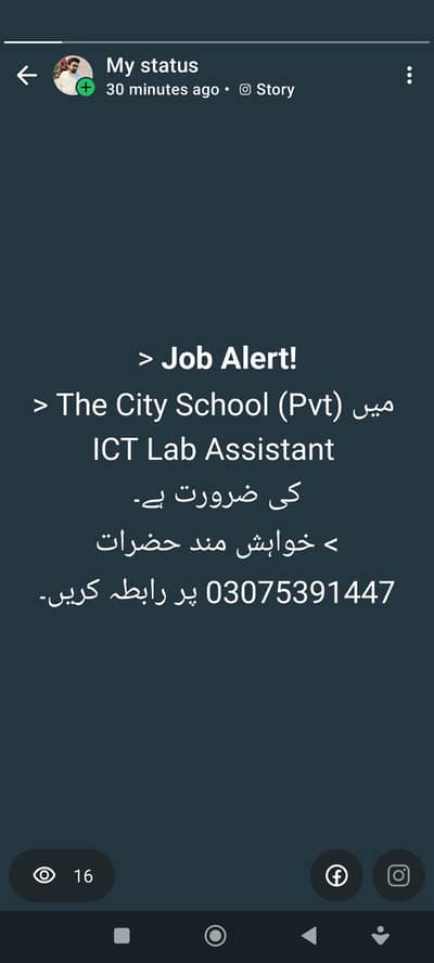ICT Lab Assistant