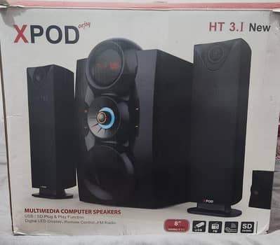 XPOD company boofer speakers