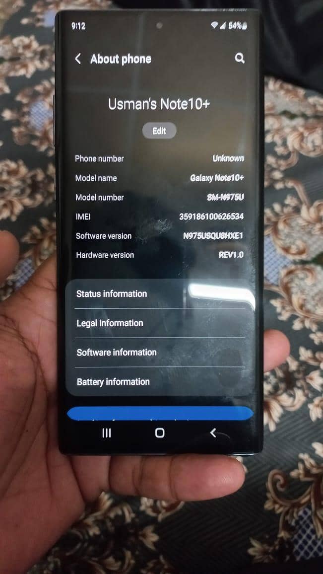 Samsung Mobile Note 10 Plus 2