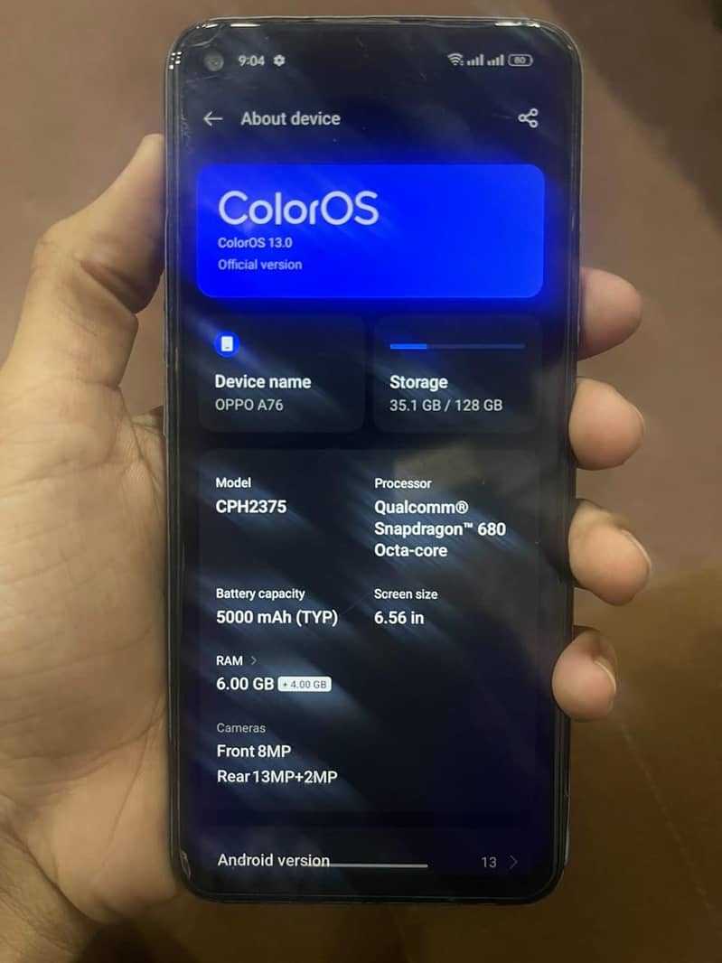 OPPO A76 2