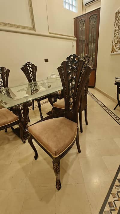 Dining table With 6 chairs set