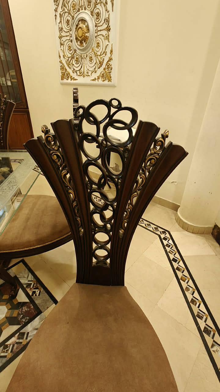 Dining table With 6 chairs set 1