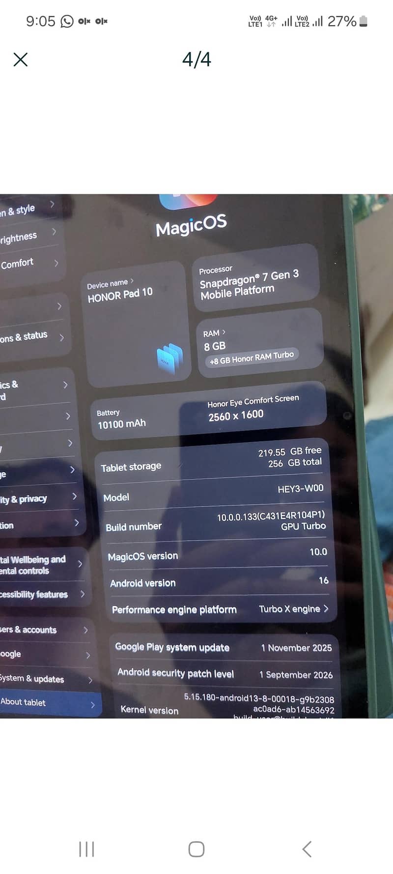 Honor Ipad 3