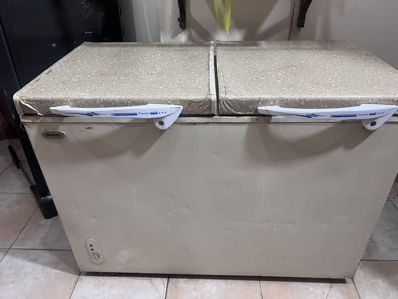 Waves two 2 double door freezer 4
