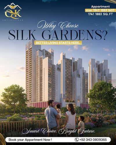 THE PALMS SILK GARDENS PROJACT BY NAYA NAZIMABAD KARACHI ARIF HABIB Exclusive Discount