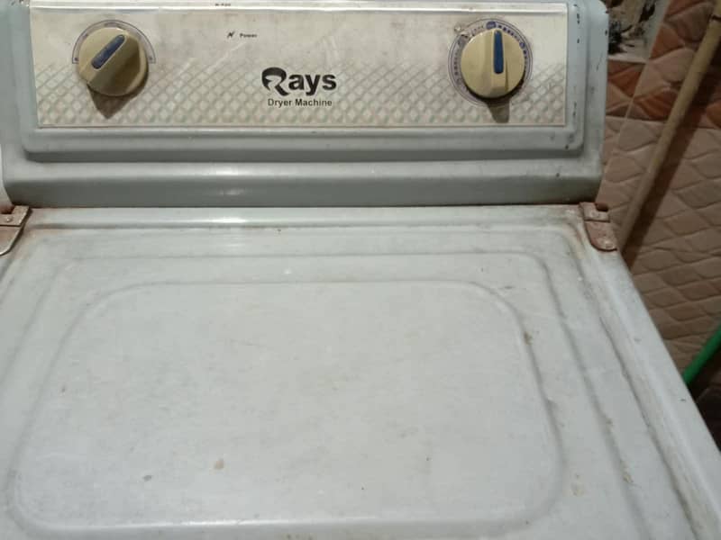 Rays dryer spiner machine 2