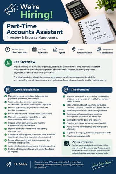 Female Account Assistant
