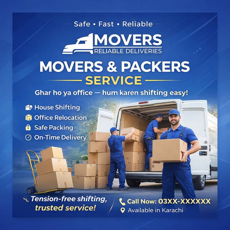 Movers & Packers Services 3