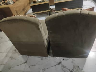 2 seater sofa with cushions