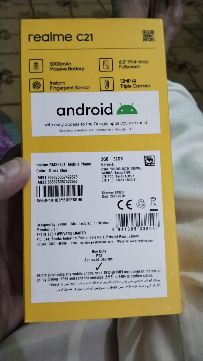 Realme C21 6