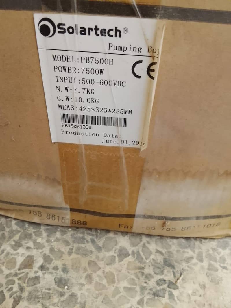solartech pump invarter 0