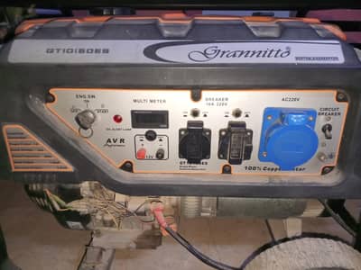 8KV GENERATOR PETROL AND GAS GOOD CONDITION