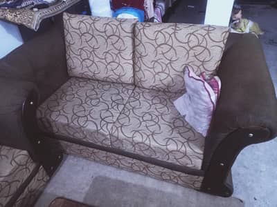 6 seater sofa set good condition