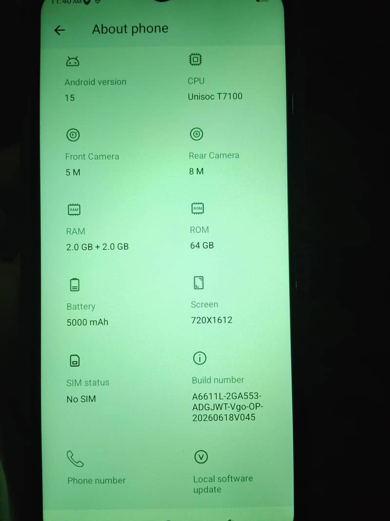 Itel A100C 2