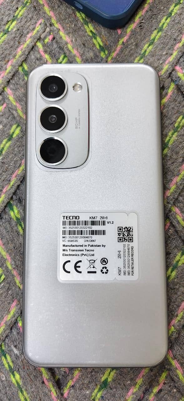 Tecno spark 40 pro+ edge model 0