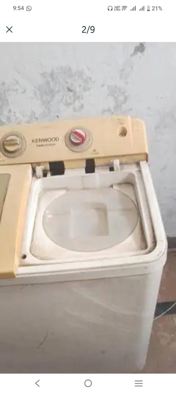 washing machine 1