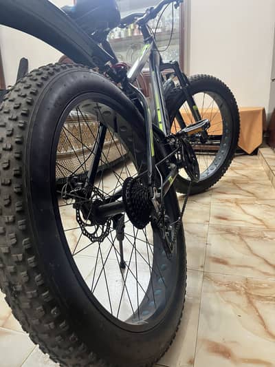 Fat tyre bycycle