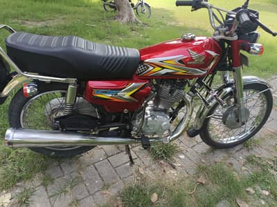 Honda CG 125 Red Color