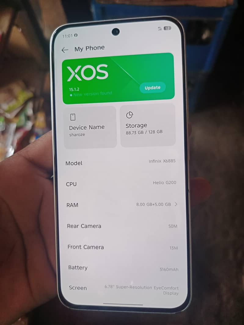 Infinix hot 60pro full box 1