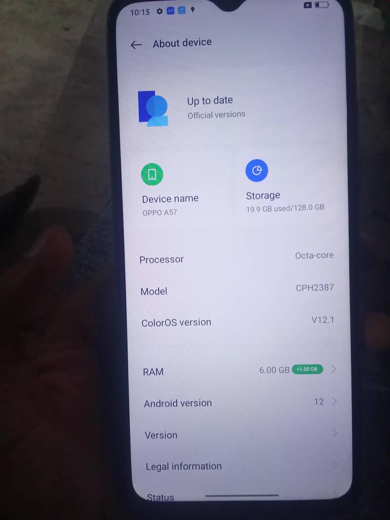 oppo A57 5