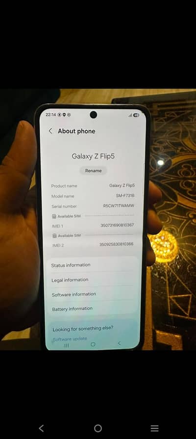 Samsung Mobile Galaxy Z Flip5