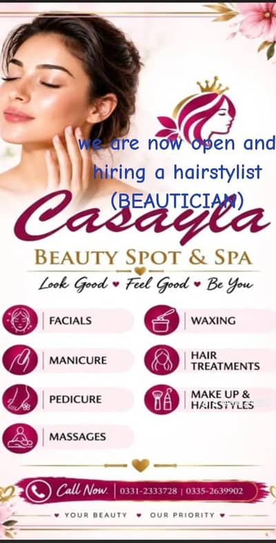 HIRING A HAIRSTYLIST BEAUTICIAN