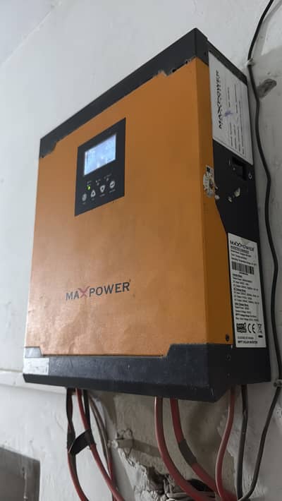 Phoenixe Battery + breaker DB setup + solarwire +maxpower 3kv inverter