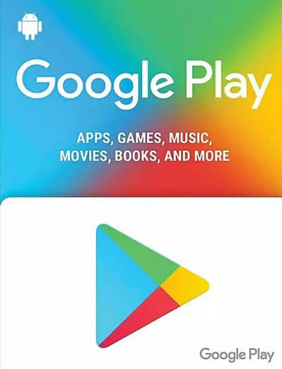 Google Play Gift Card 10Euro