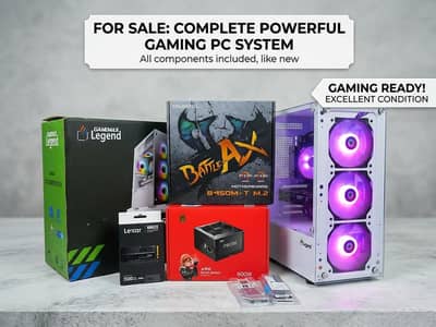 Gaming PC | Ryzen 5 2600 | GTX/P620 | 8GB DDR4 | 256GB NVMe | 600W PSU