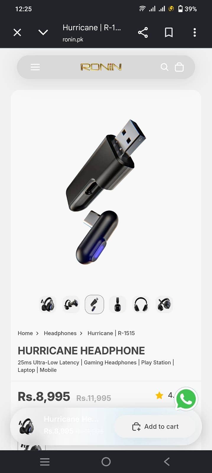 Ronin headphone 2