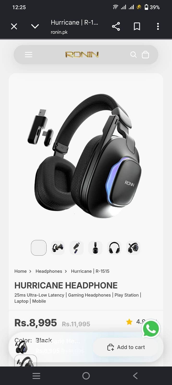 Ronin headphone 3