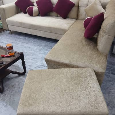 New 7 seater L shaped sofa set