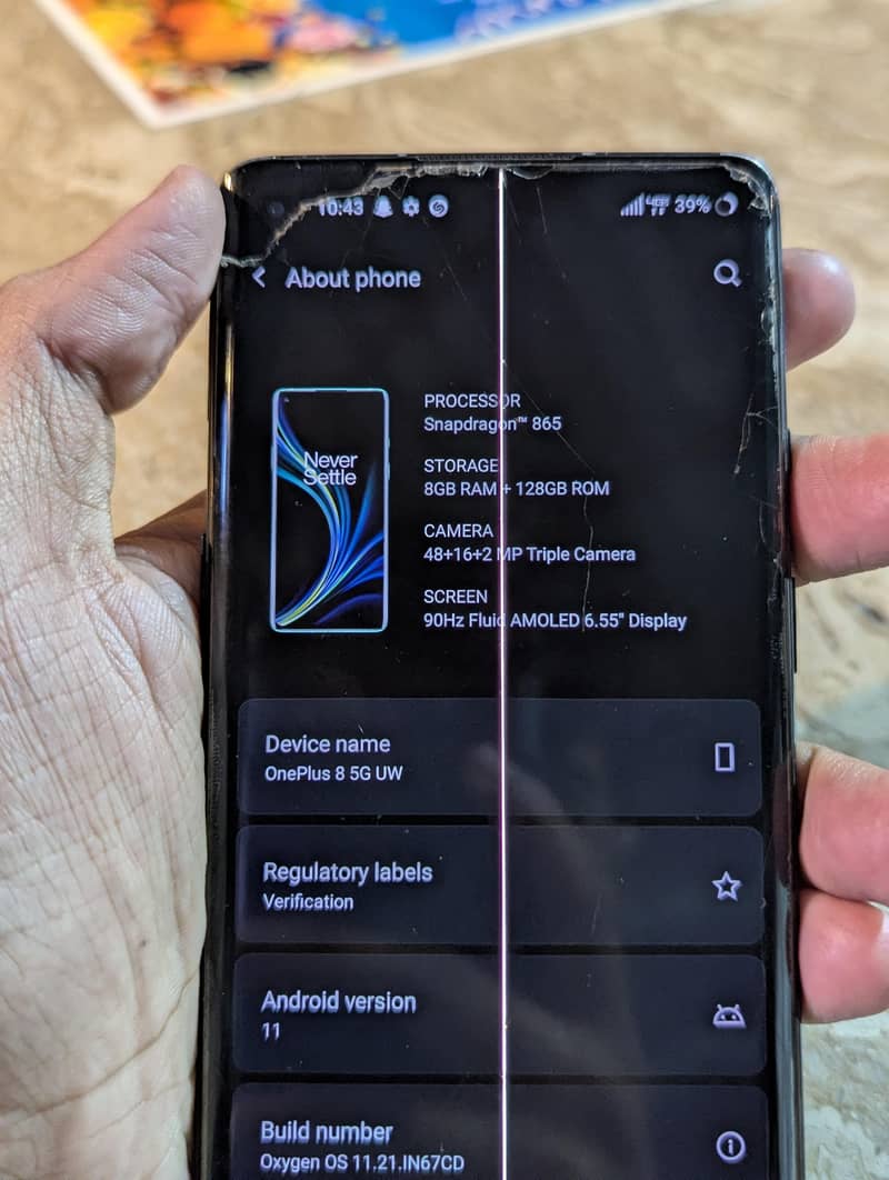 One Plus 8 5