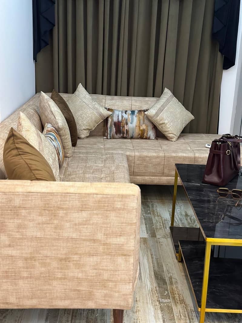 L shape sofa 1