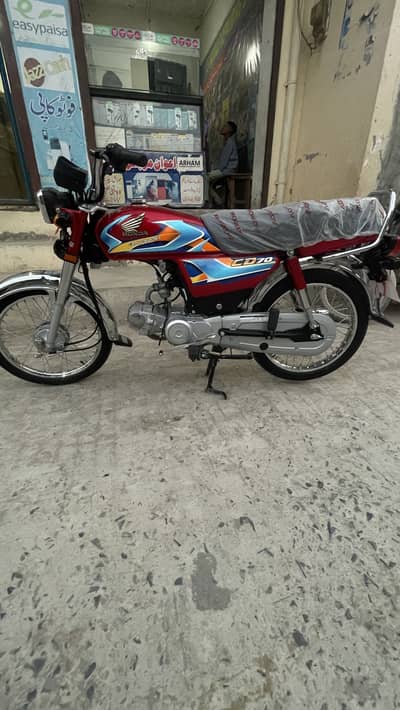 Honda CD 70 2026 Model Red 10/10 Condition