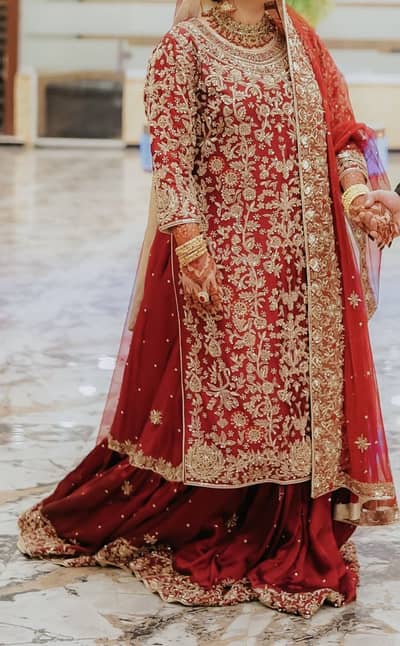 Barat and walima dress