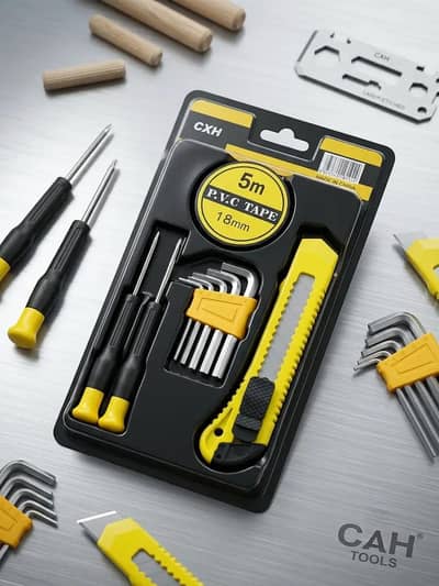 9 in 1 metal tool set easy to use
