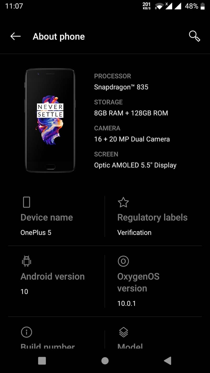 One Plus 5 0