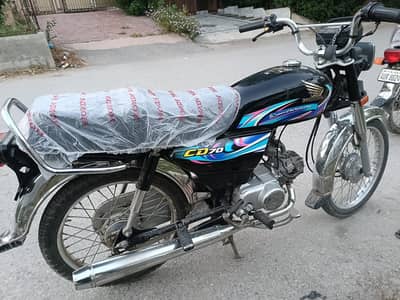 CD70 bike 2024
