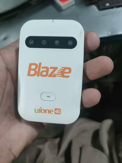 Ufone Blaze 4G Pocket WiFi Device (MF683U) - Excellent Condition