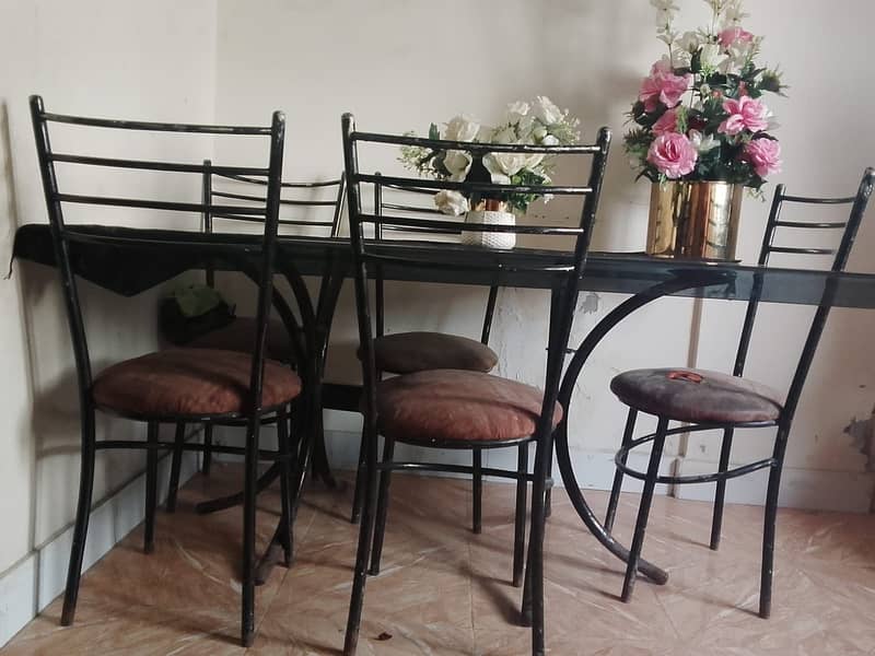 Dining table 6 chairs 1